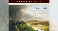 Desktop Screenshot of christinewadebooks.com